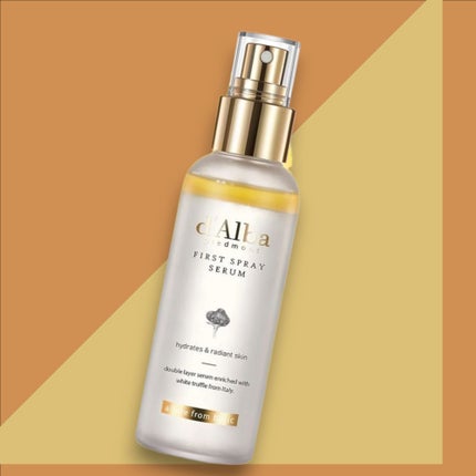 ダルバ ホワイトトリュフファーストスプレーセラム/ダルバ/ミスト状化粧水を使ったクチコミ(1枚目)