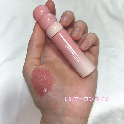 タンフルグラスティントミルク/Colorgram/リップティントを使ったクチコミ(3枚目)