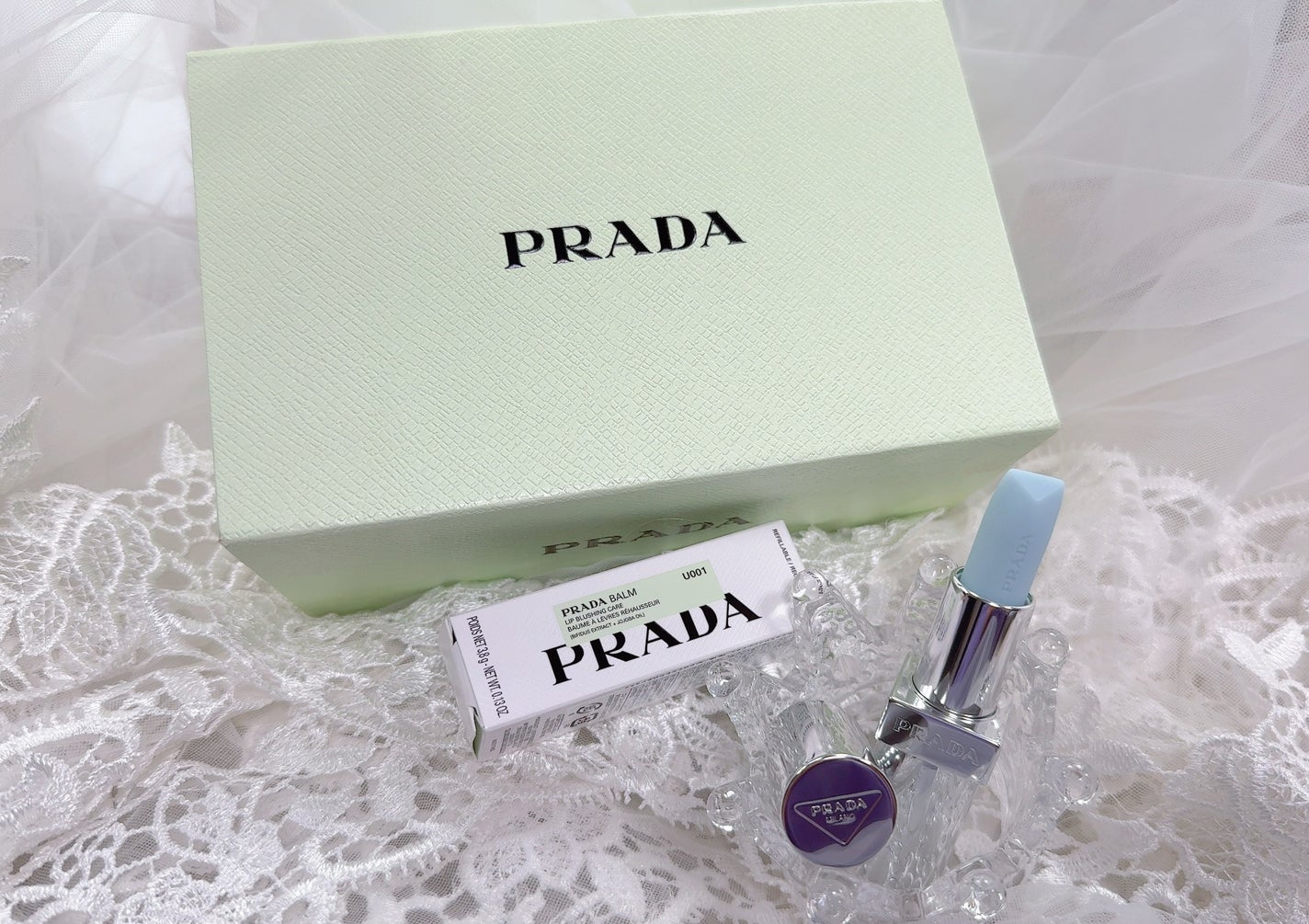 リップ バーム ブラッシング ケア/PRADA BEAUTY/リップバームを使ったクチコミ(2枚目)