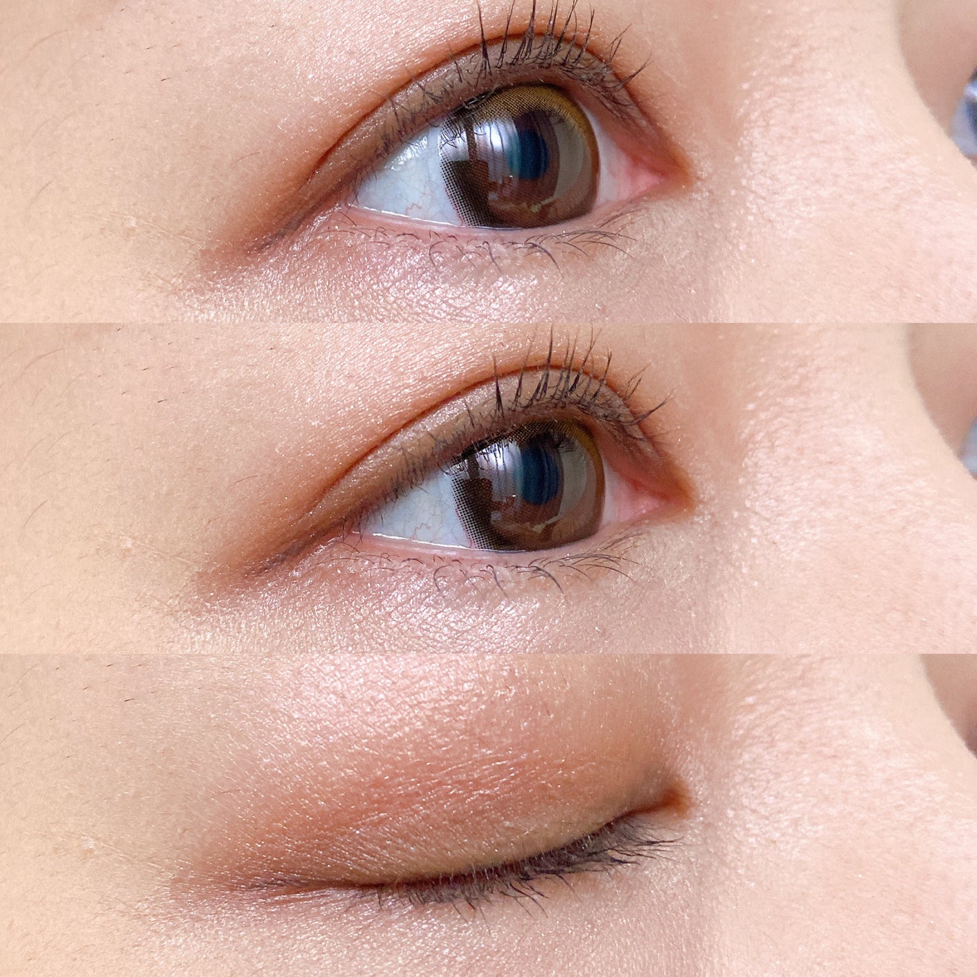 トーンアップアイシャドウ/CEZANNE/アイシャドウパレットを使ったクチコミ(4枚目)