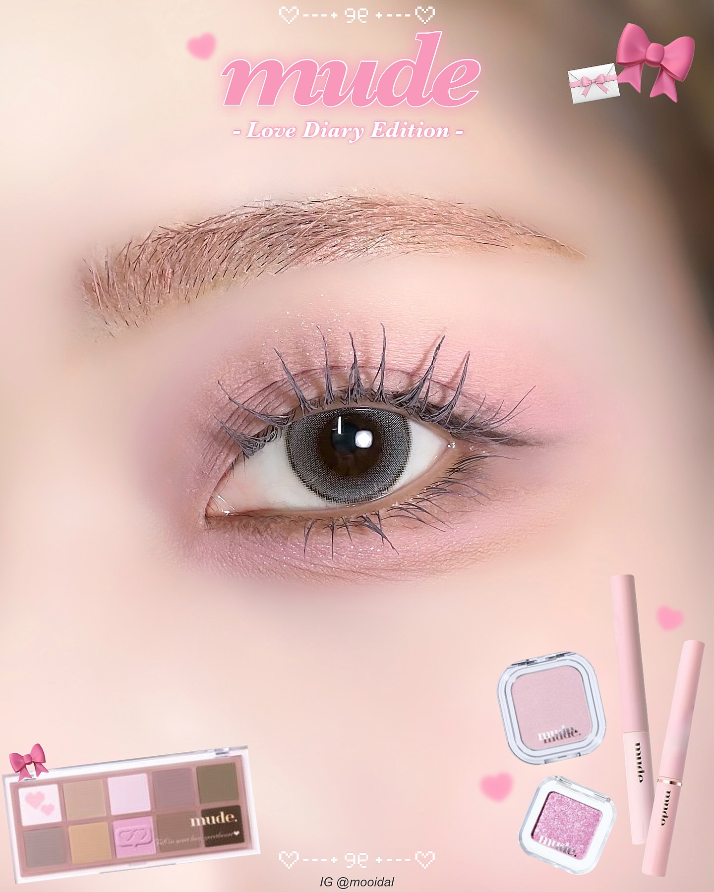 大人の逸品◎!!!「Edition／エディション」リッチな艶感 最高級羊革を贅沢に使用したラグジュアリー溢れる大人のレザーライダース！黒 MDショールモーメント アイシャドウパレット｜mude他、4商品を使った