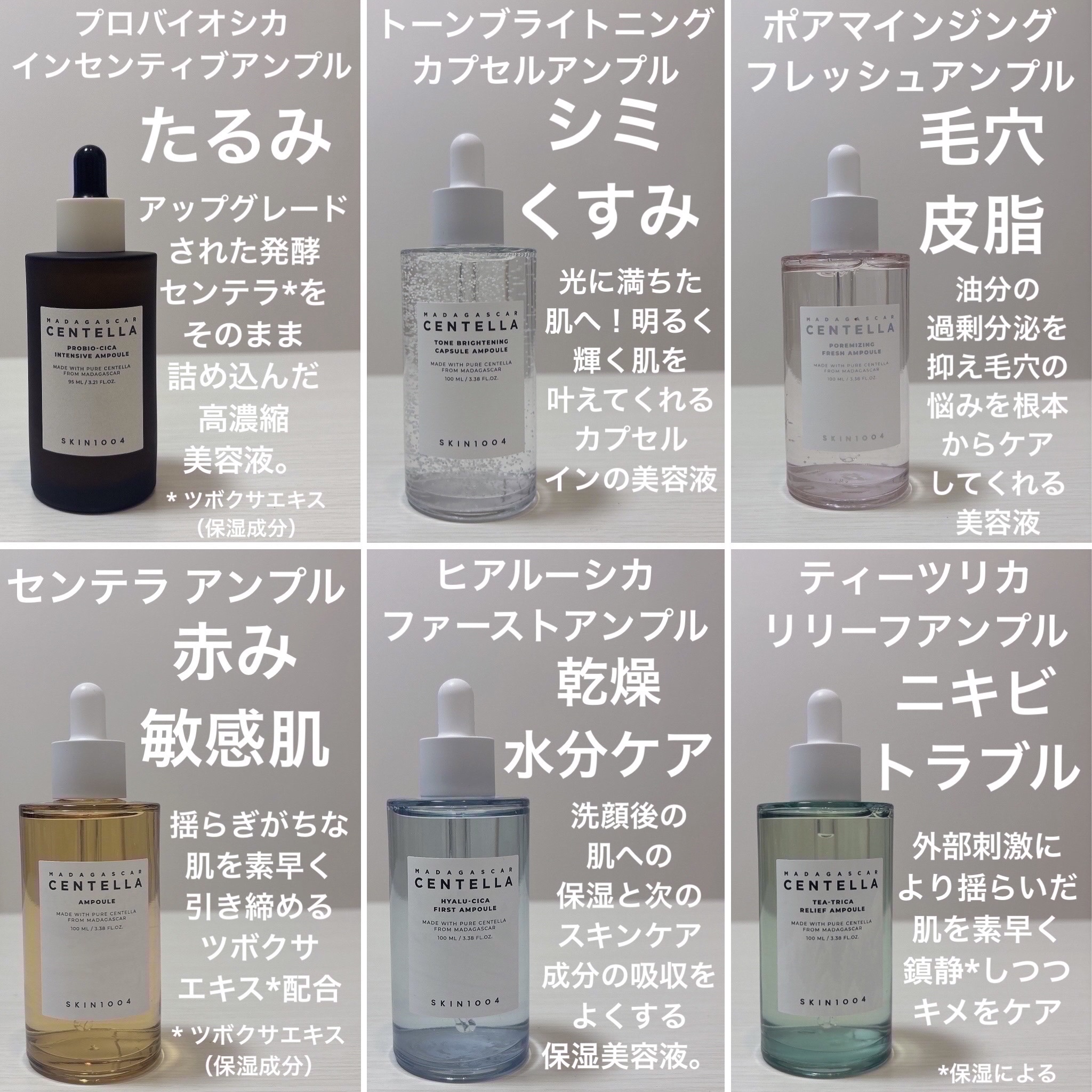 センテラ アンプル/SKIN1004/美容液を使ったクチコミ（3枚目）