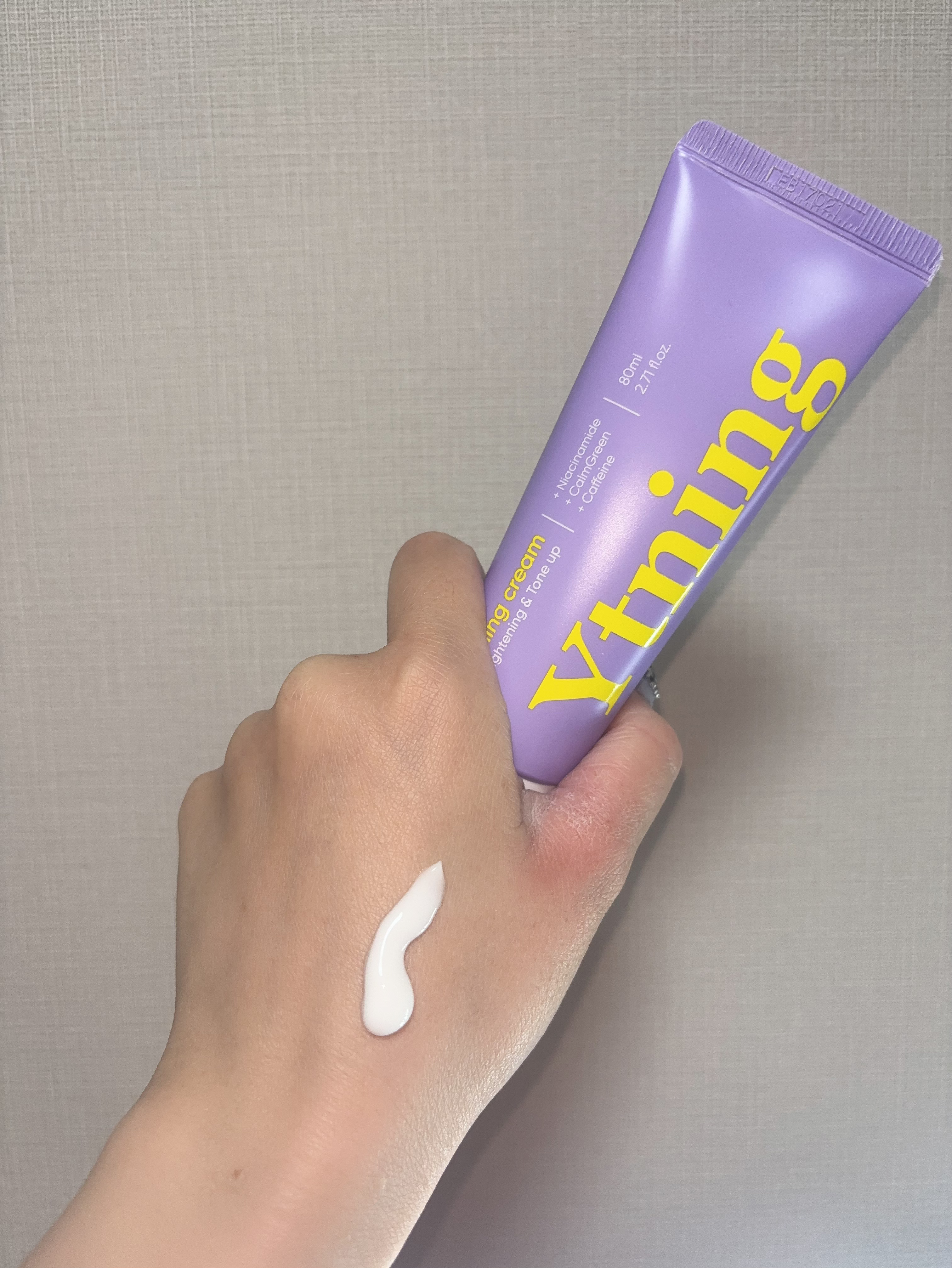 ワイトニング 美白ボディークリーム/Ytning/ボディクリームを使ったクチコミ（2枚目）