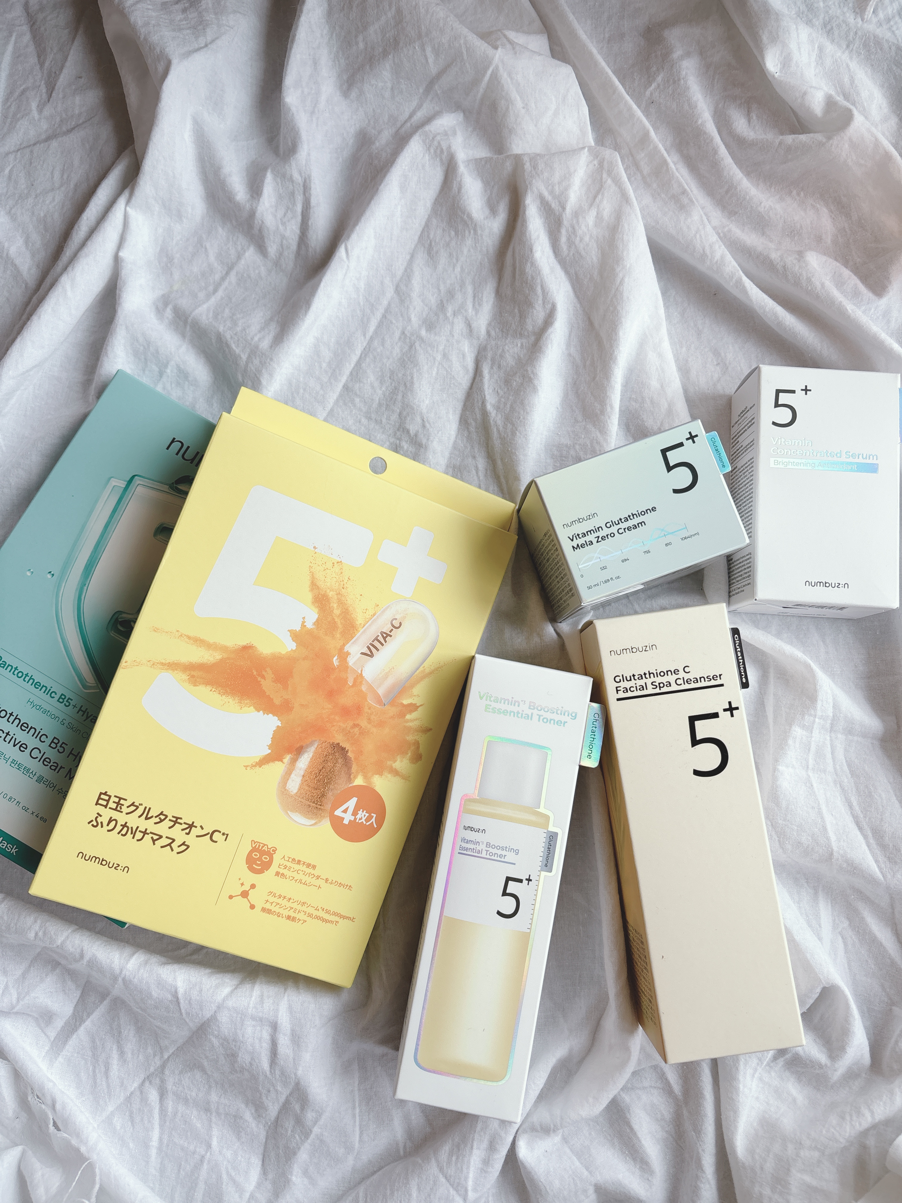 5番 白玉グルタチオンＣ美容液/numbuzin/美容液を使ったクチコミ（2枚目）