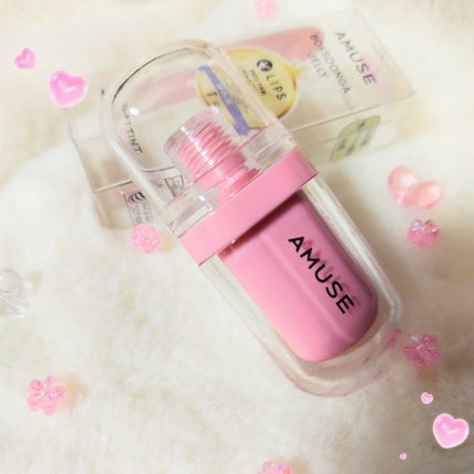 ジェルフィットティント/AMUSE/リップティントを使ったクチコミ(2枚目)