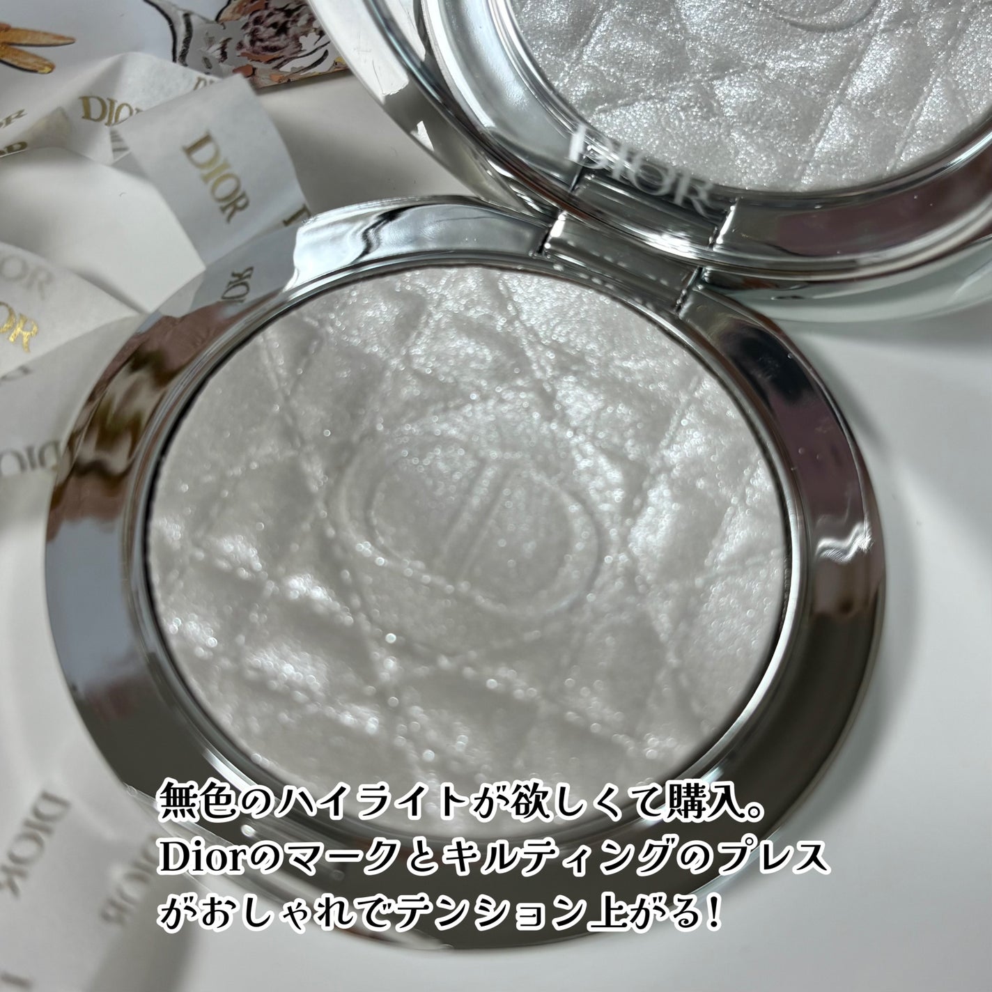 ディオールスキン フォーエヴァー グロウ ルミナイザー/Dior/ハイライトを使ったクチコミ(2枚目)