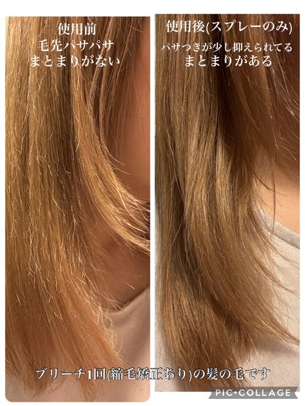 リーゼ ブリーチヘア用 リッチオイルミスト/リーゼ/ヘアミストを使ったクチコミ(3枚目)