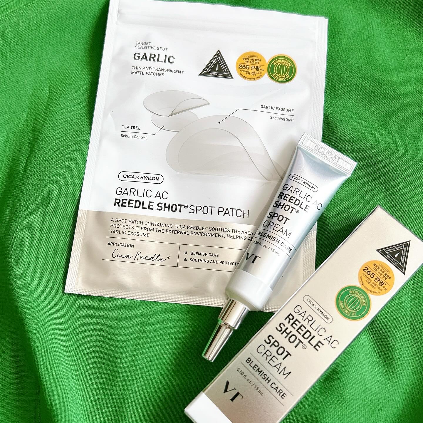 ガーリック リードルショット スポットクリーム/VT/フェイスクリームを使ったクチコミ（1枚目）