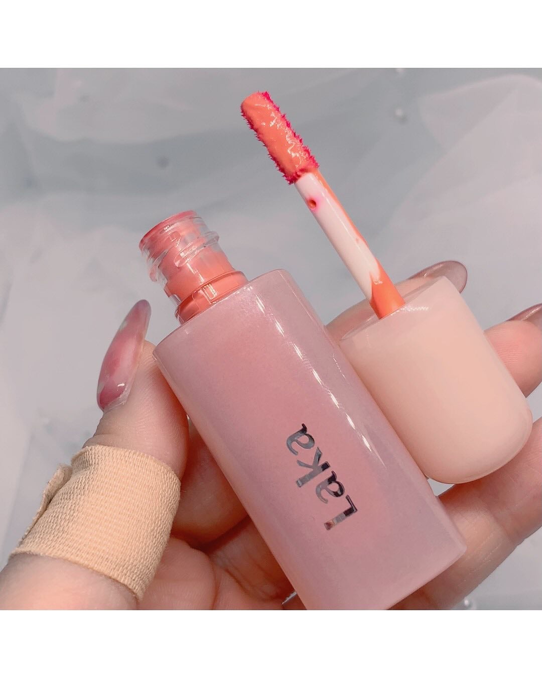 ポッピングバルーンティント/Laka/リップティントを使ったクチコミ(3枚目)