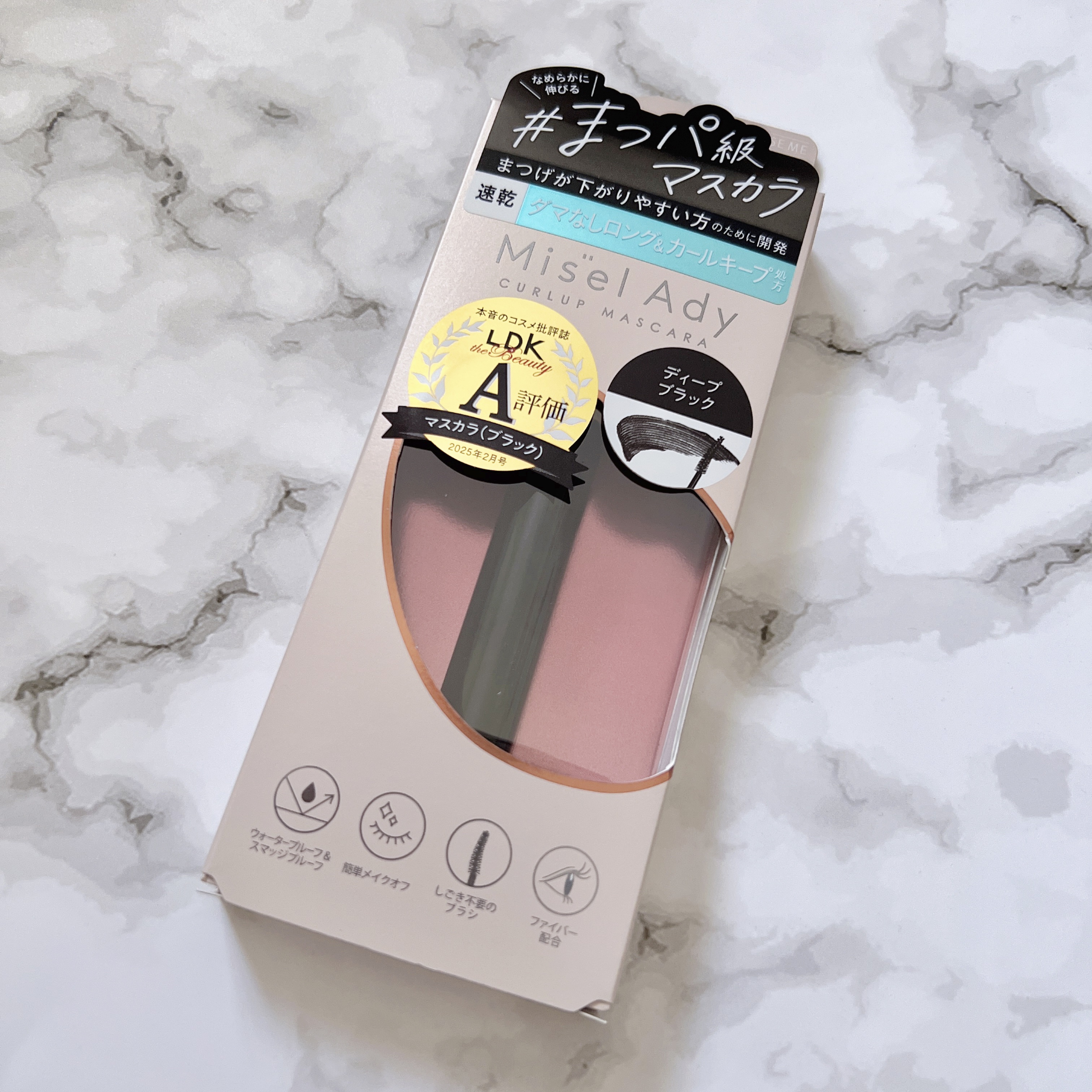 ミゼルエディ カールアップマスカラ ロング/ミゼルエディ/マスカラを使ったクチコミ（1枚目）