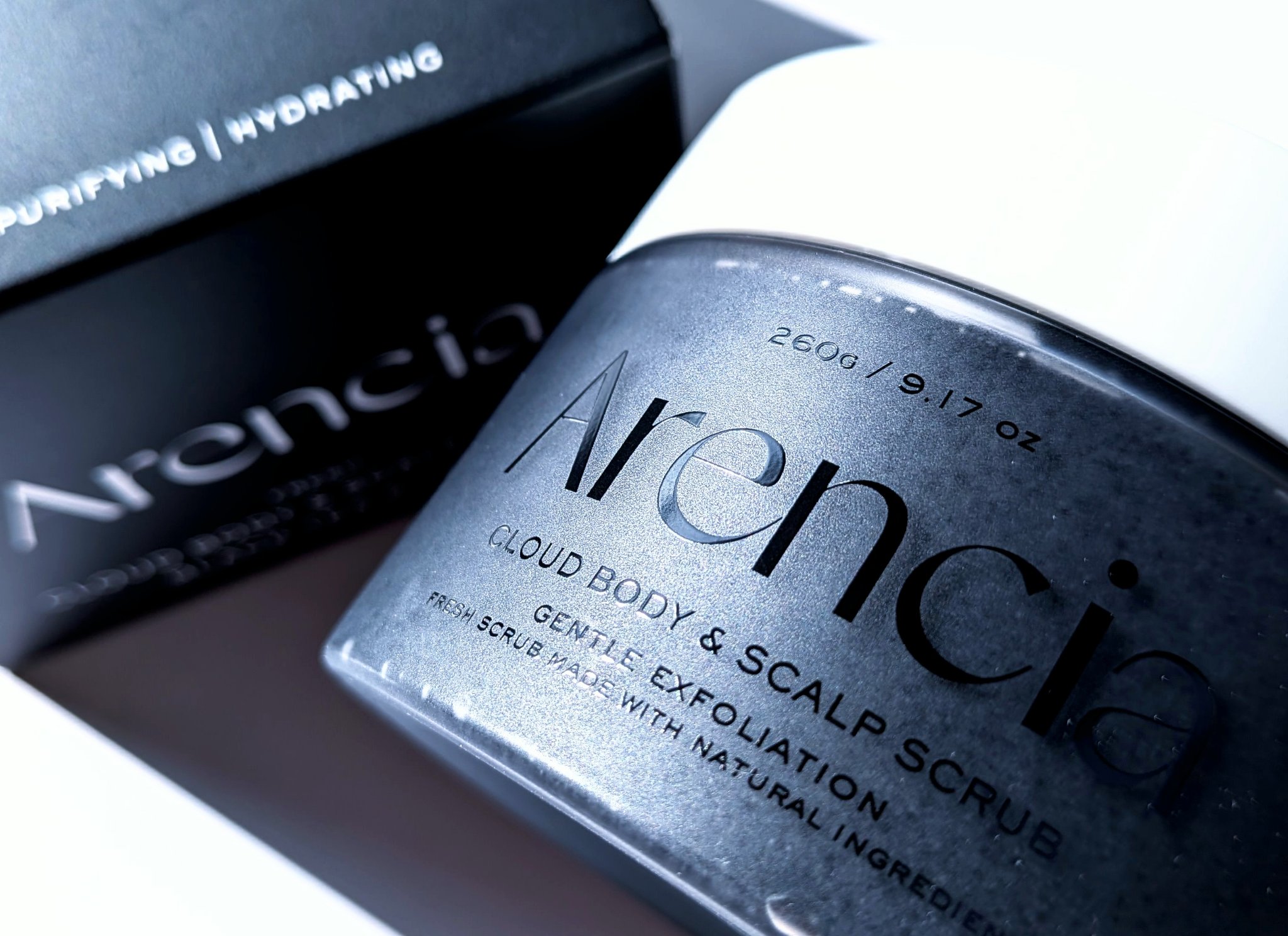 フレッシュクラウドスクラブ　ブラックティー＆ユズ/アレンシア/スクラブ・ゴマージュを使ったクチコミ（1枚目）