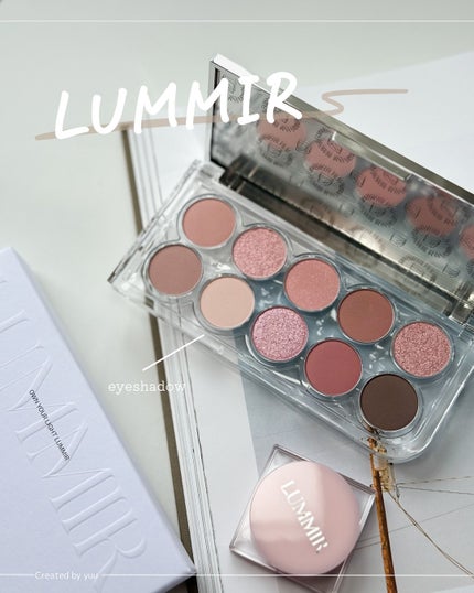 ライトオンアイズシャドウパレット/ルミル/アイシャドウパレットを使ったクチコミ(1枚目)