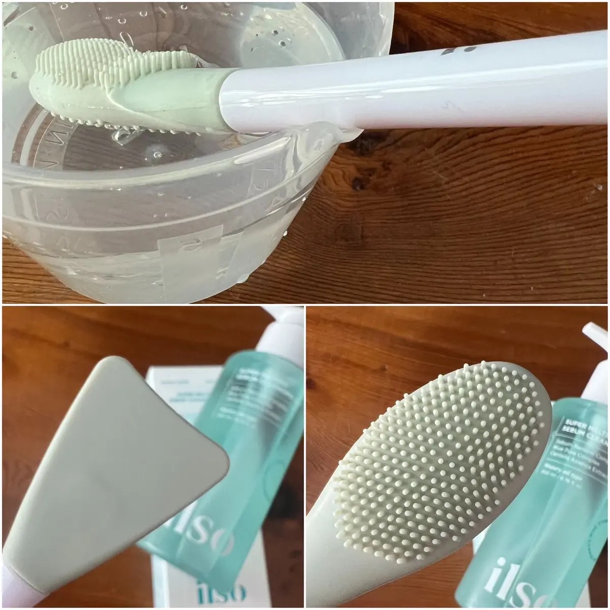 ILSO デュアルクリーンブラシ/ilso/その他スキンケアグッズを使ったクチコミ（2枚目）