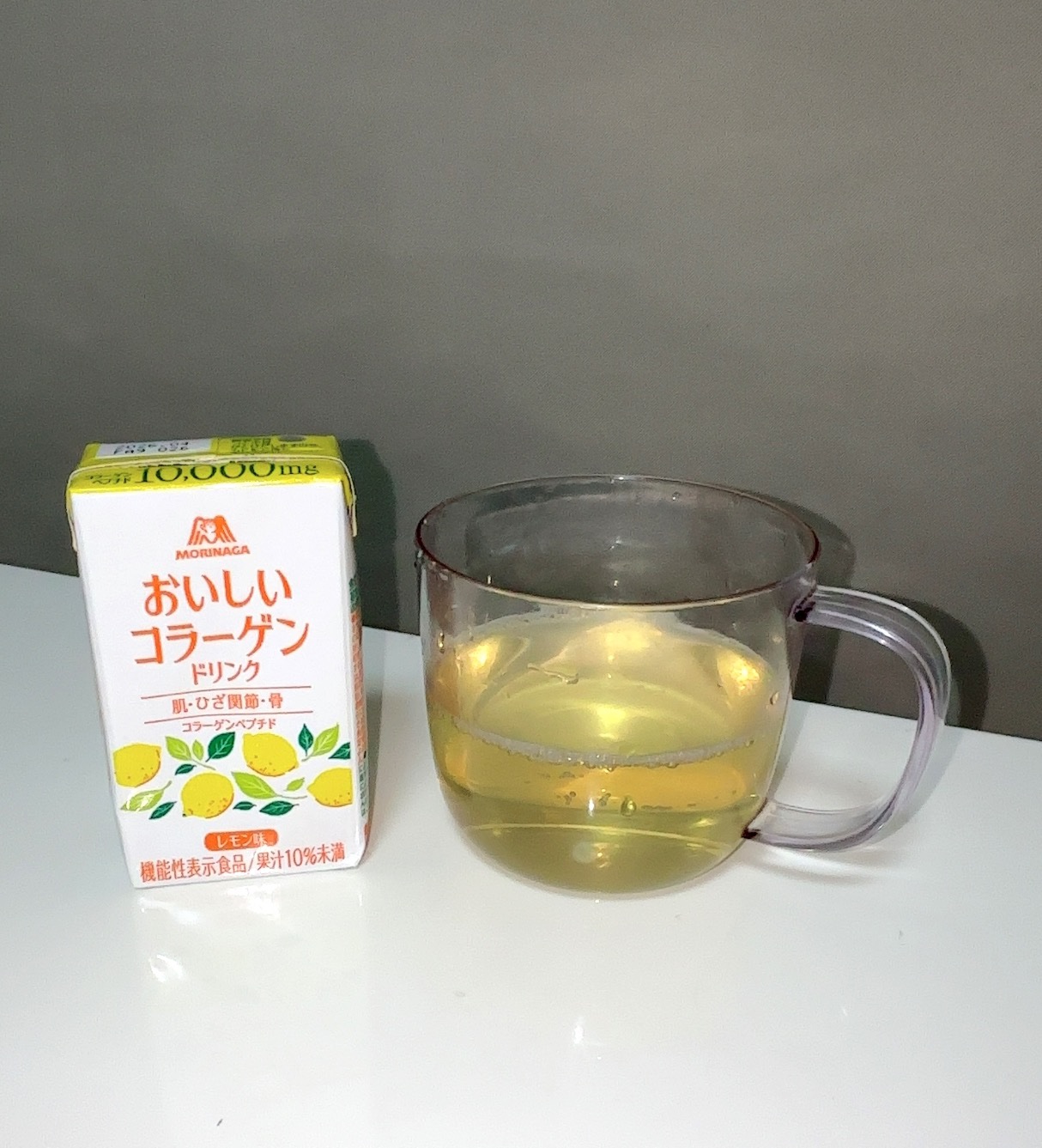 おいしいコラーゲンドリンク/森永製菓/美容ドリンクを使ったクチコミ（2枚目）