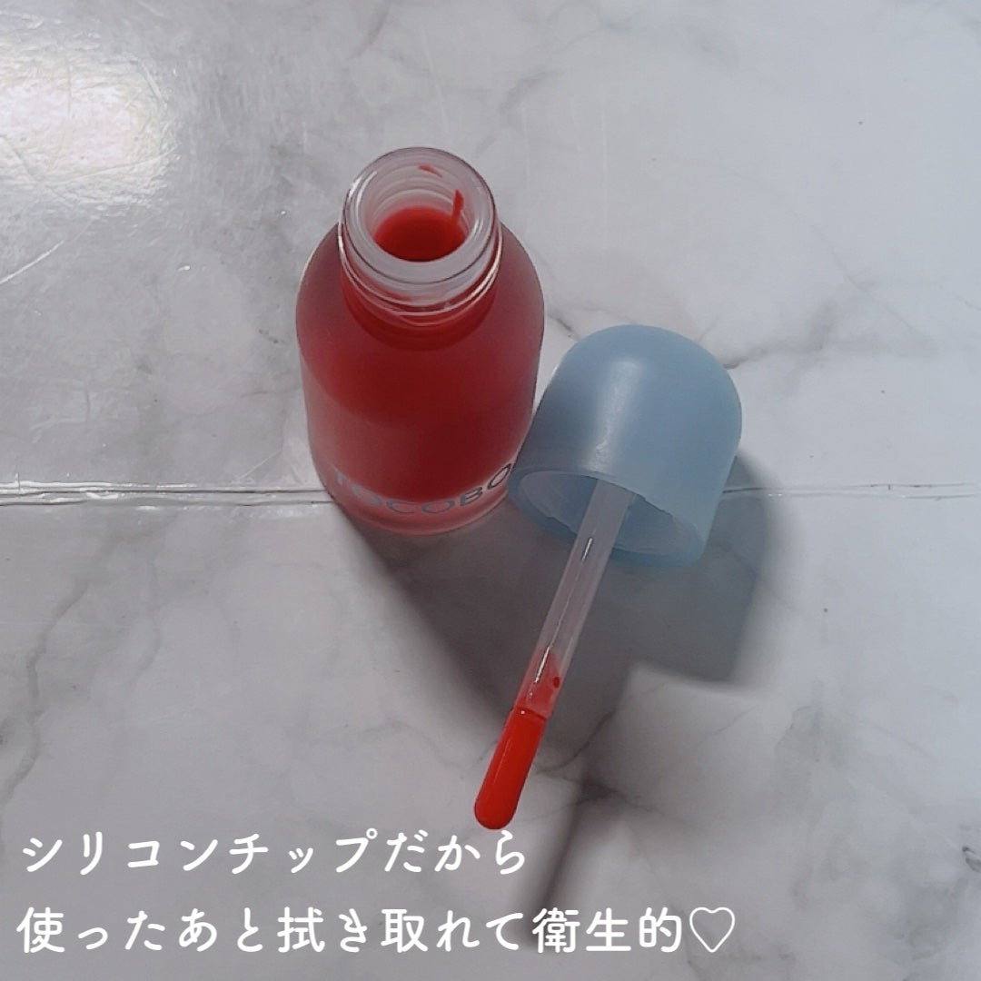 ジューシーベリープランピングリップオイル/TOCOBO/リップグロスを使ったクチコミ(2枚目)