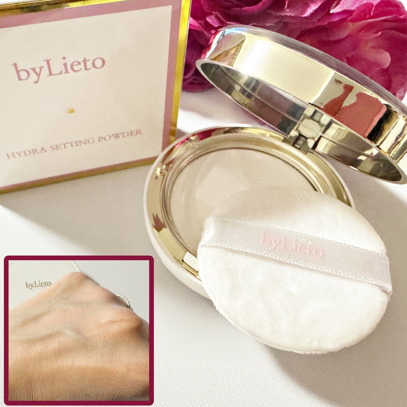 ハイドラセッティングパウダー/byLieto/プレストパウダーを使ったクチコミ(8枚目)