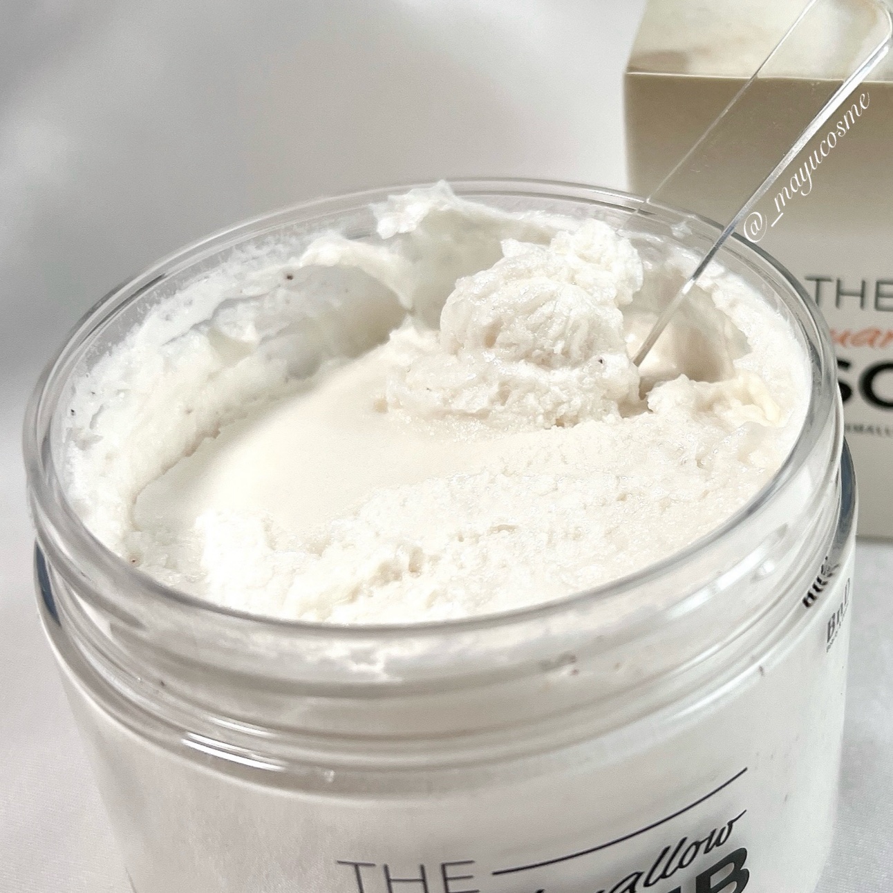 BnD マシュマロ コラーゲン AHA スクラブ /BnD/ボディスクラブを使ったクチコミ（2枚目）