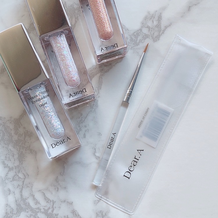 グリッターアイシャドウ/Dear.A/グリッターを使ったクチコミ（2枚目）