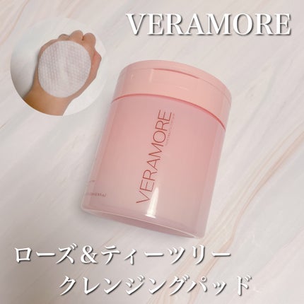 ローズ&ティーツリークレンジングパッド/VERAMORE/クレンジングシートを使ったクチコミ(1枚目)