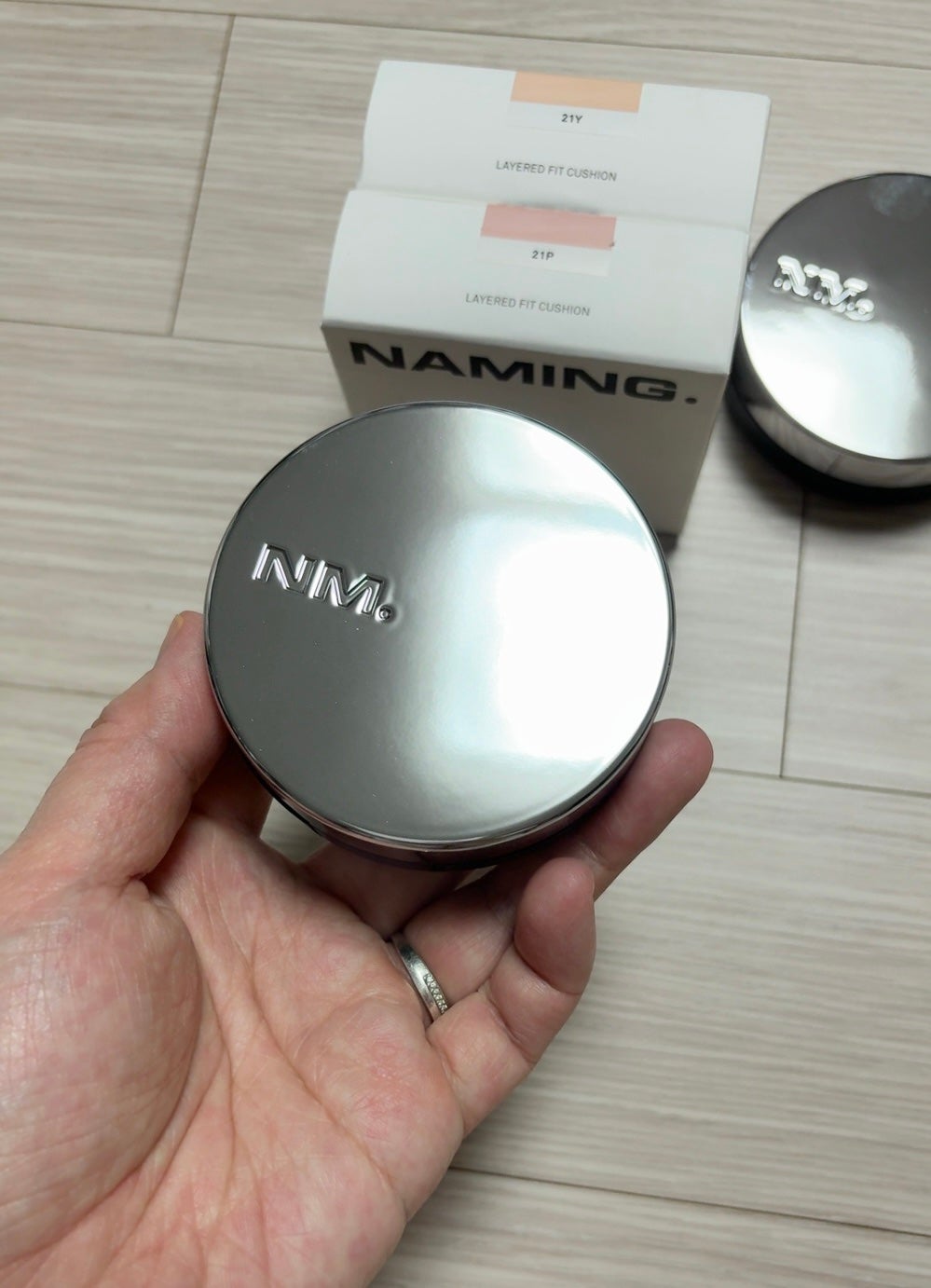 ネーミング レイヤード フィットクッション/NAMING./クッションファンデーションを使ったクチコミ(2枚目)