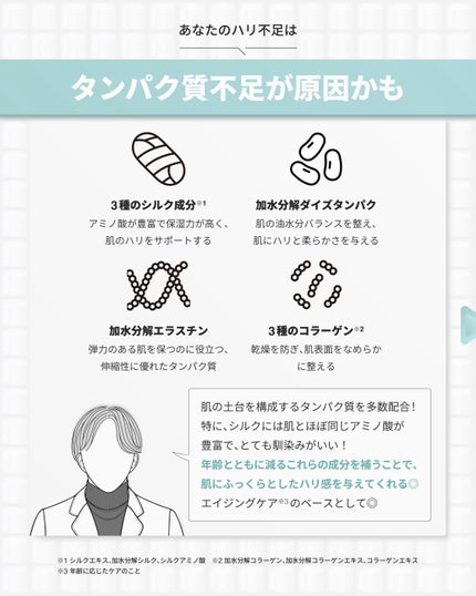 SUNGBOON EDITOR(成分エディター) シルクペプチドインテンシブリフティングクリームのクチコミ「今回ご紹介するアイテムは...
┈┈┈┈┈┈┈┈┈┈┈┈┈┈┈┈┈┈
SungBoon Ed.....」(3枚目)