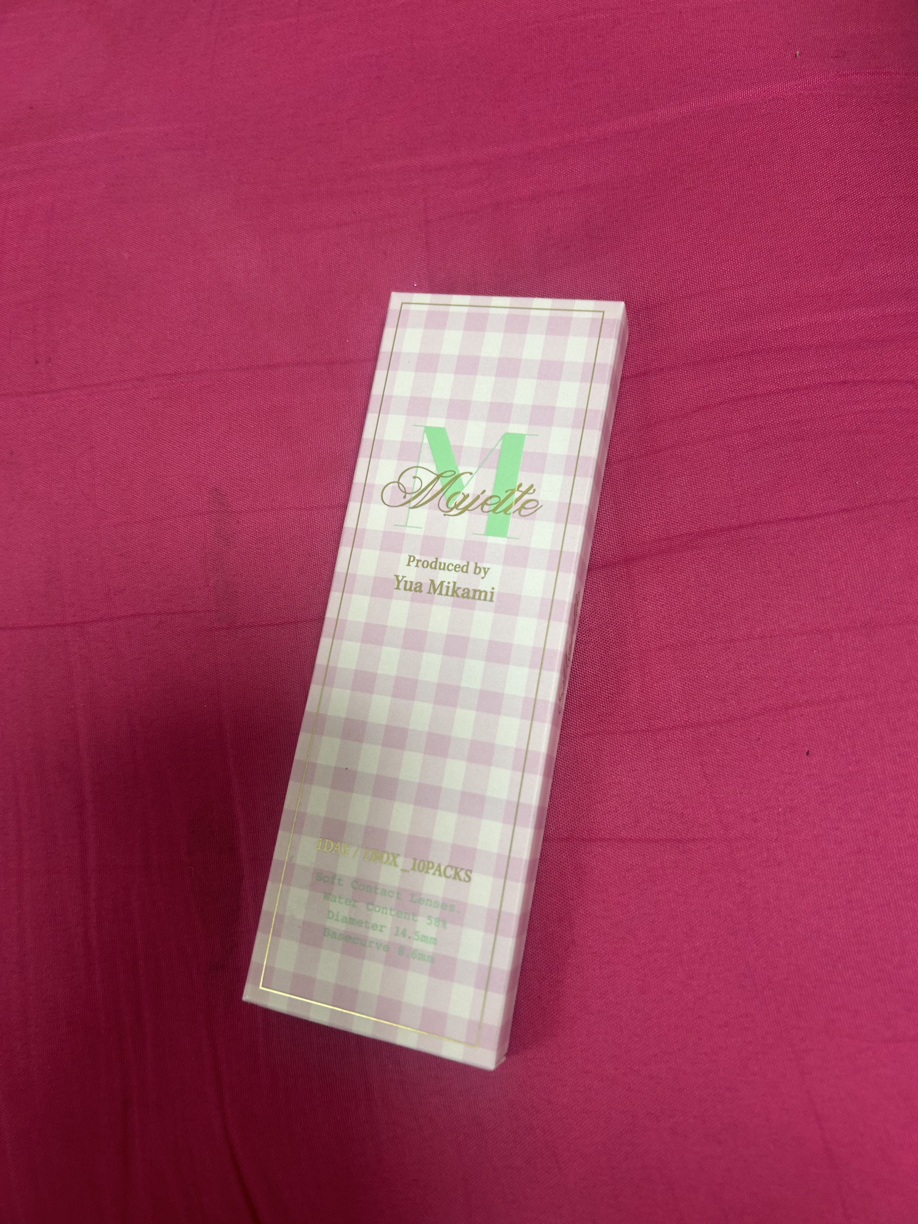 Majette 1day ミスティークブラウン/Majette/ワンデー（１DAY）カラコンを使ったクチコミ（1枚目）