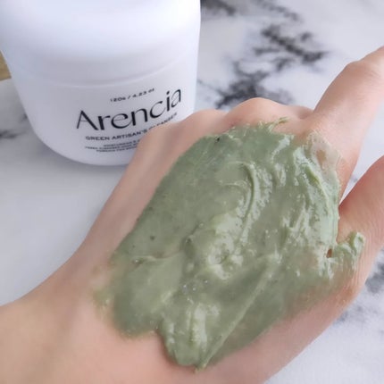 プレミアムもちソープ「グリーンアルティザン」/アレンシア/その他洗顔料を使ったクチコミ(6枚目)