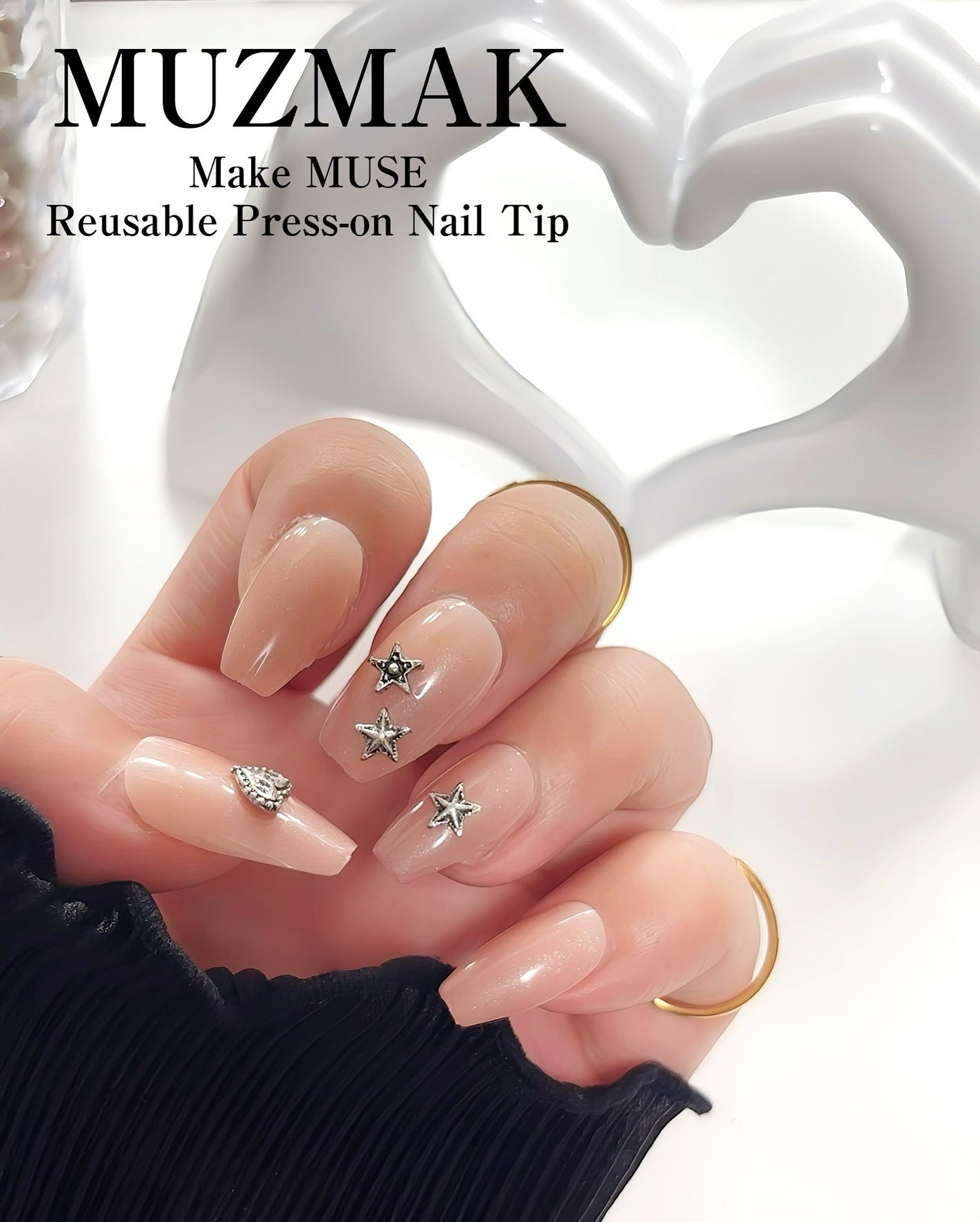 みきてぃ on LIPS 「.韓国発プレミアムネイルチップブランドMUZMAKミュズマック..」(1枚目)