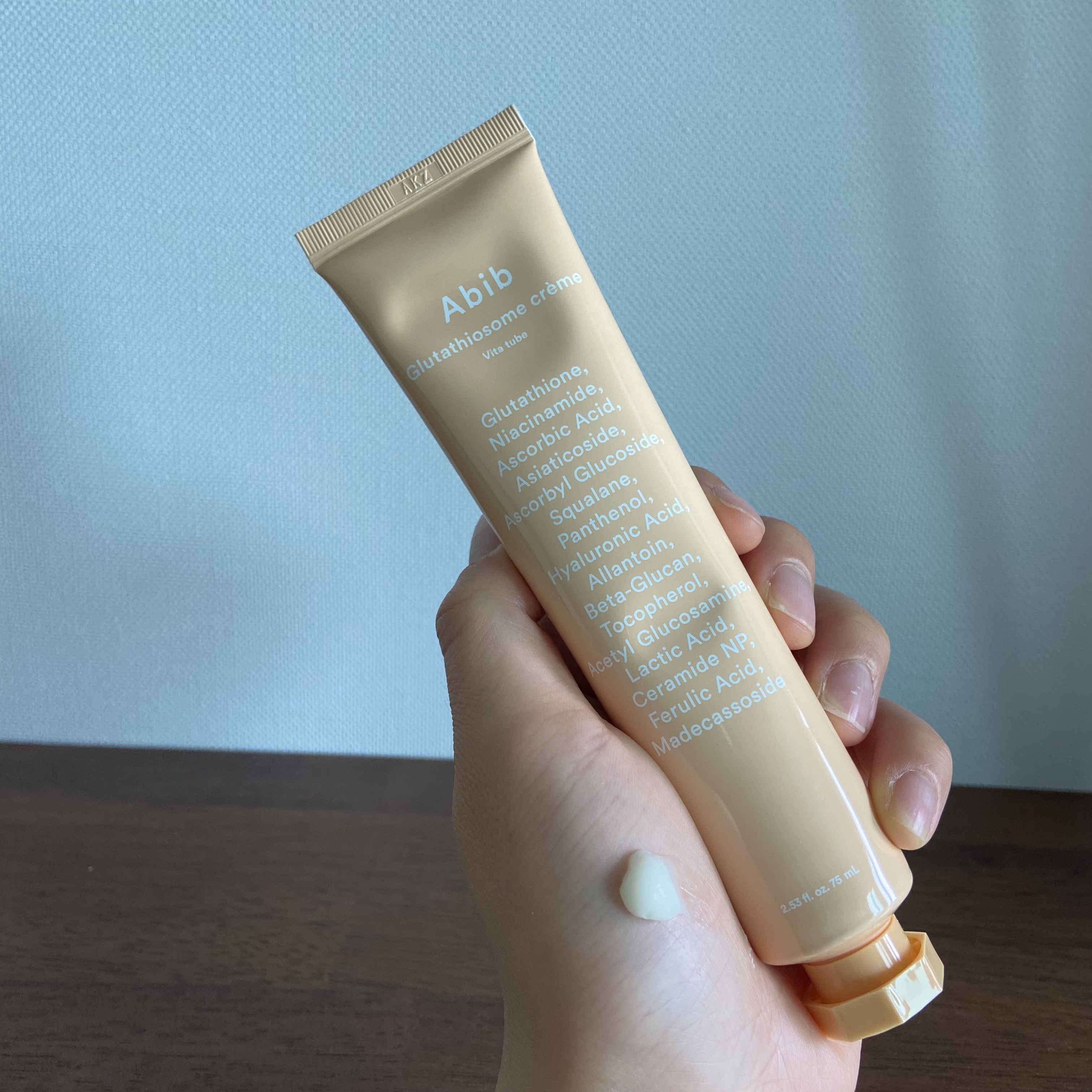 グルタチオンソームクリームビタチューブ/Abib /フェイスクリームを使ったクチコミ（3枚目）