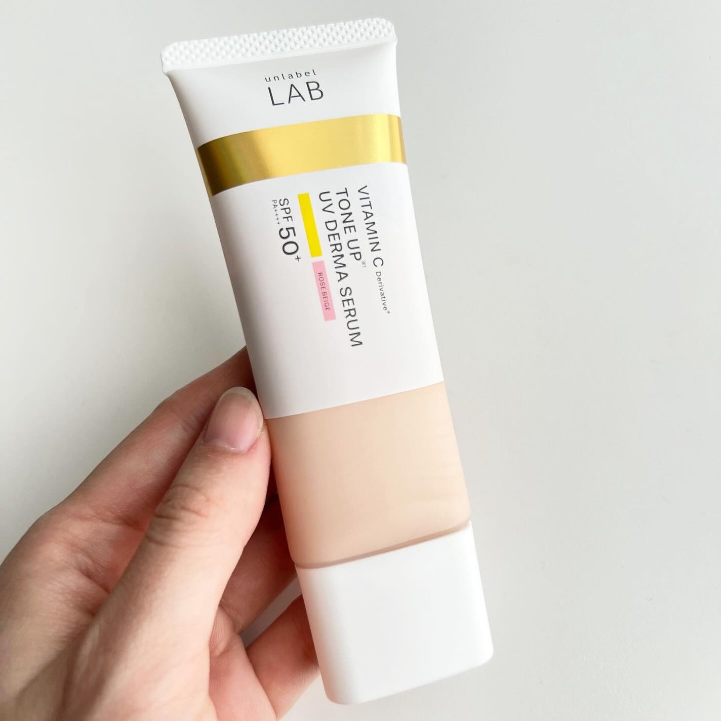 アンレーベル ラボ V トーンアップ UVセラム/unlabel/日焼け止めクリームを使ったクチコミ(1枚目)