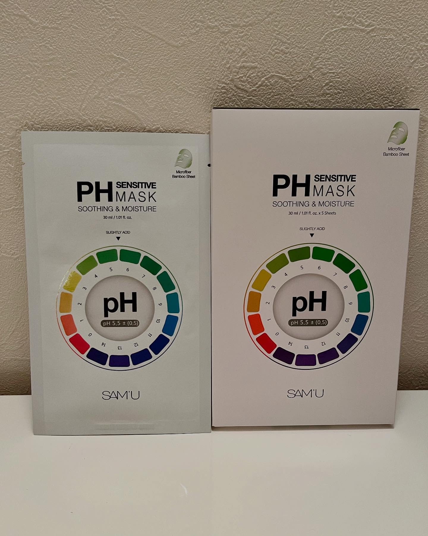 PHセンシティブマスクスージング＆モイスト/SAM'U/シートマスク・パックを使ったクチコミ（2枚目）