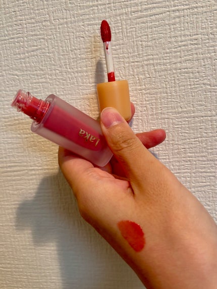 フルーティーグラムティント/Laka/リップティントを使ったクチコミ(2枚目)