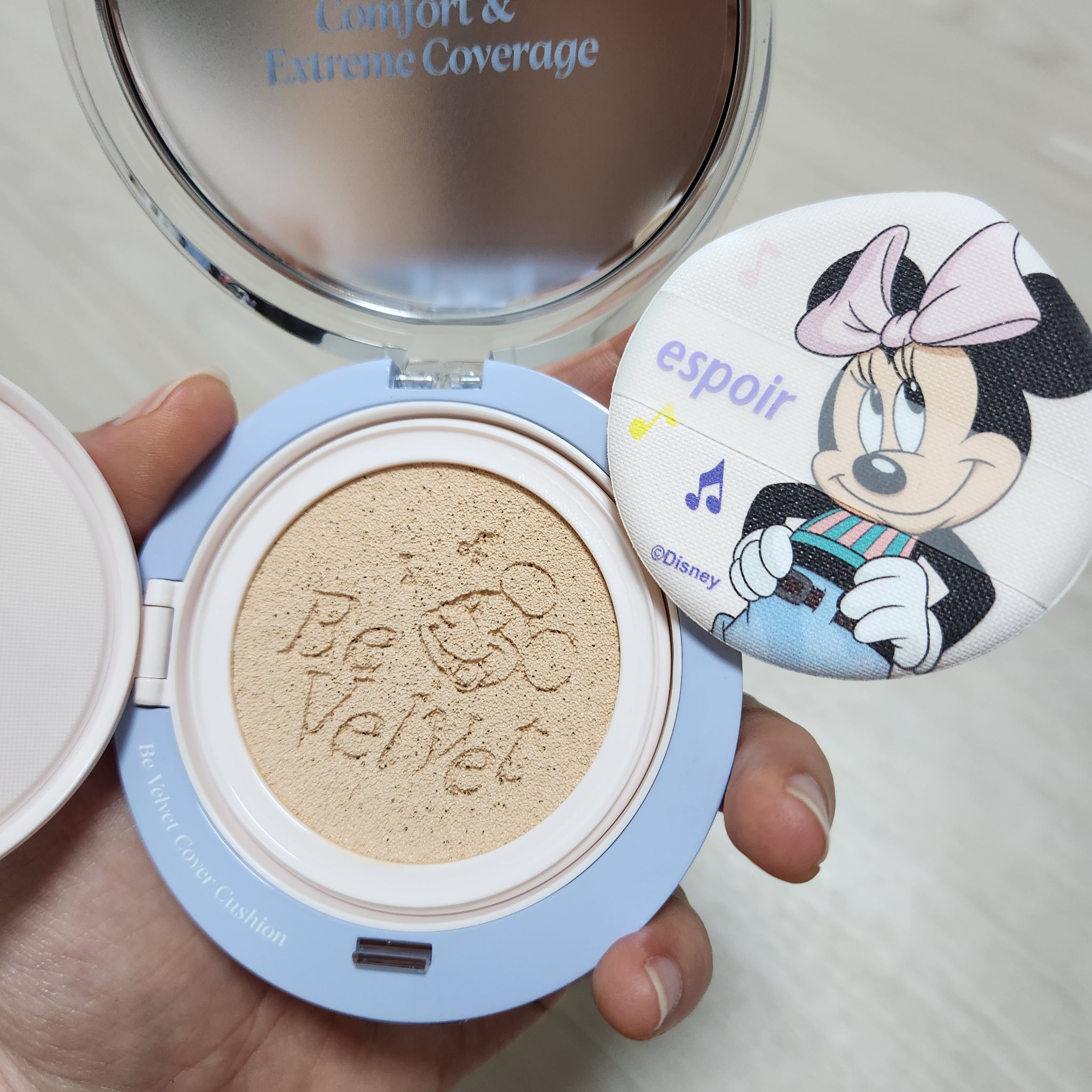 ビーベルベットカバークッション/espoir/クッションファンデーションを使ったクチコミ（1枚目）