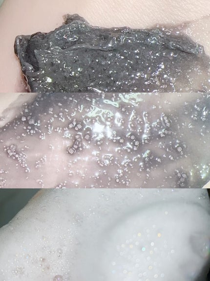 フレッシュクラウドスクラブ ブラックティー&ユズ/アレンシア/スクラブ・ゴマージュを使ったクチコミ(3枚目)