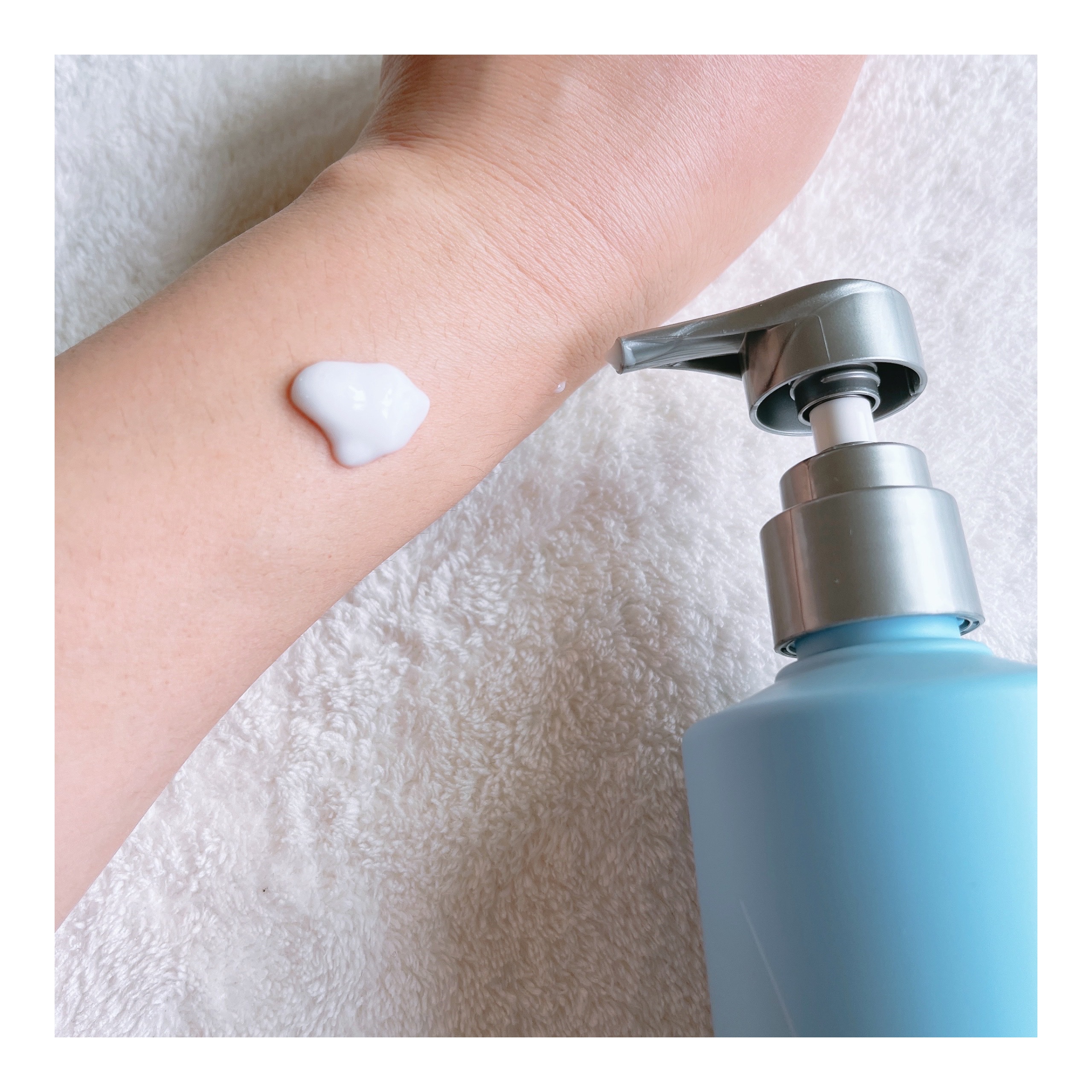 サロンプラス エンザイム ボディ シェービングエマルジョン/サロンプラス/ムダ毛ケアを使ったクチコミ（3枚目）