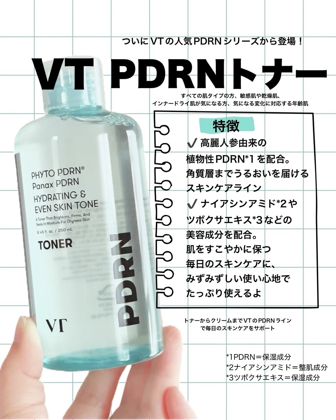 R5ファーミング アンプル/VT/美容液を使ったクチコミ（2枚目）