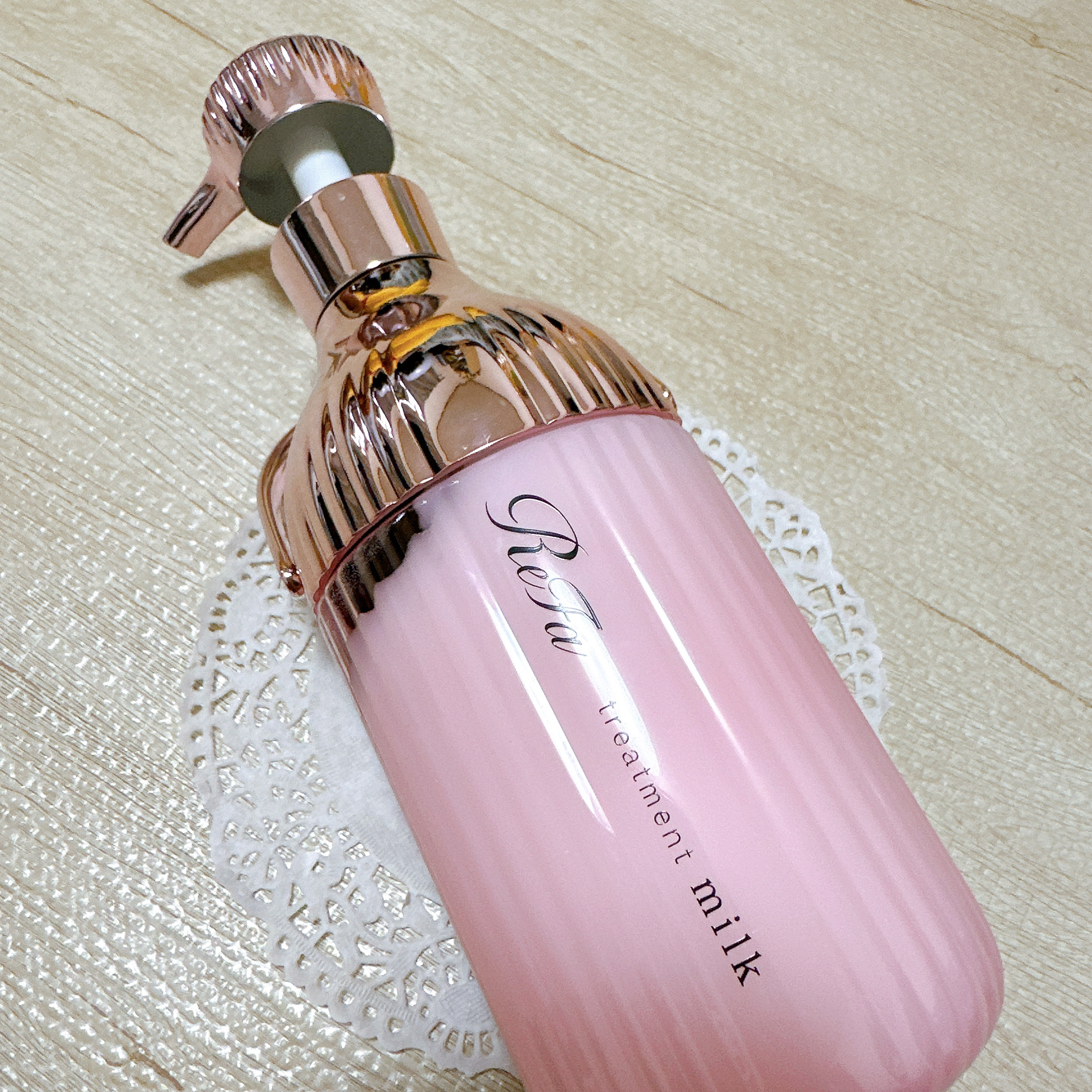 リファミルクプロテインシャンプーピンク/トリートメントピンク/ReFa/市販シャンプーを使ったクチコミ（2枚目）