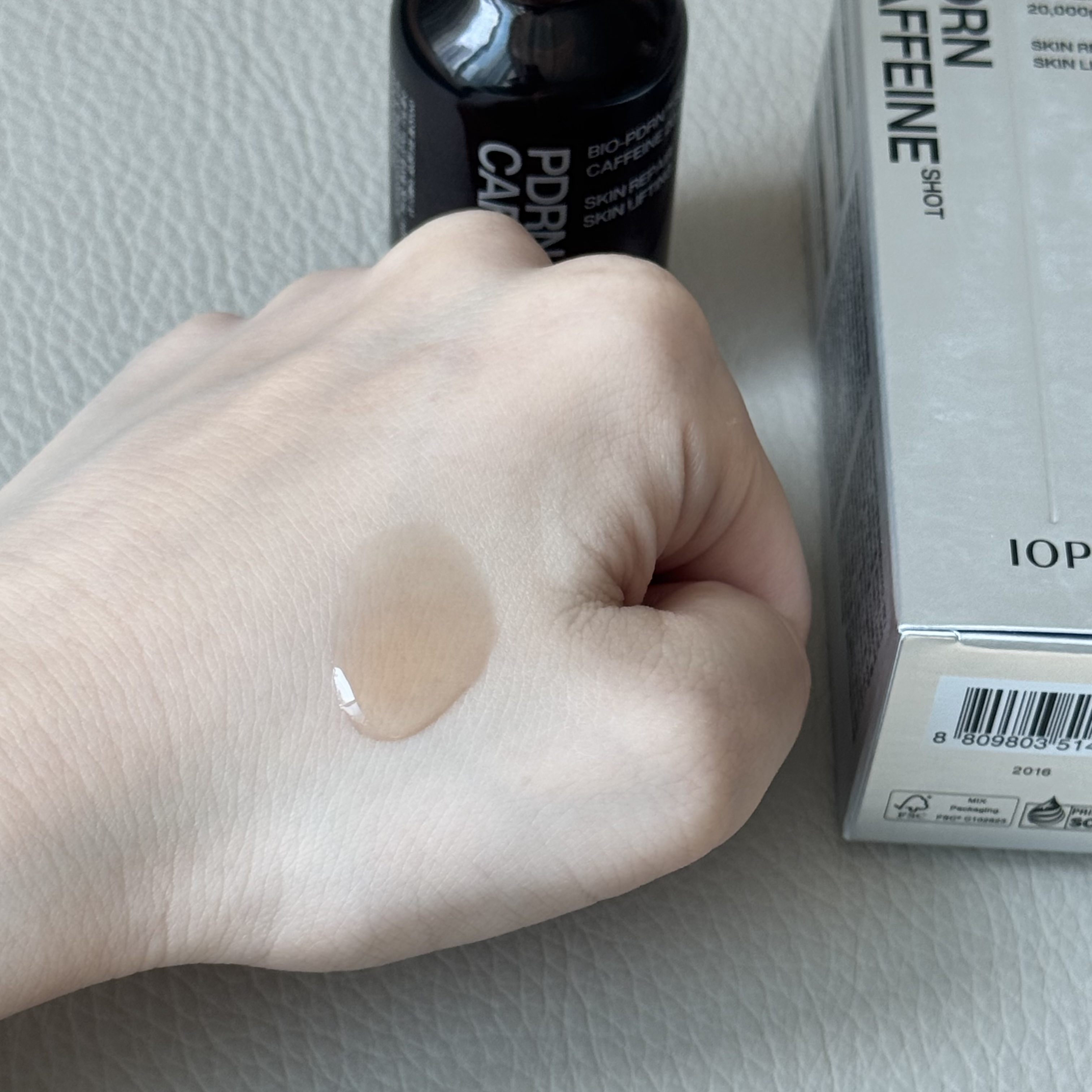 PDRNカフェインショット/IOPE/美容液を使ったクチコミ（2枚目）