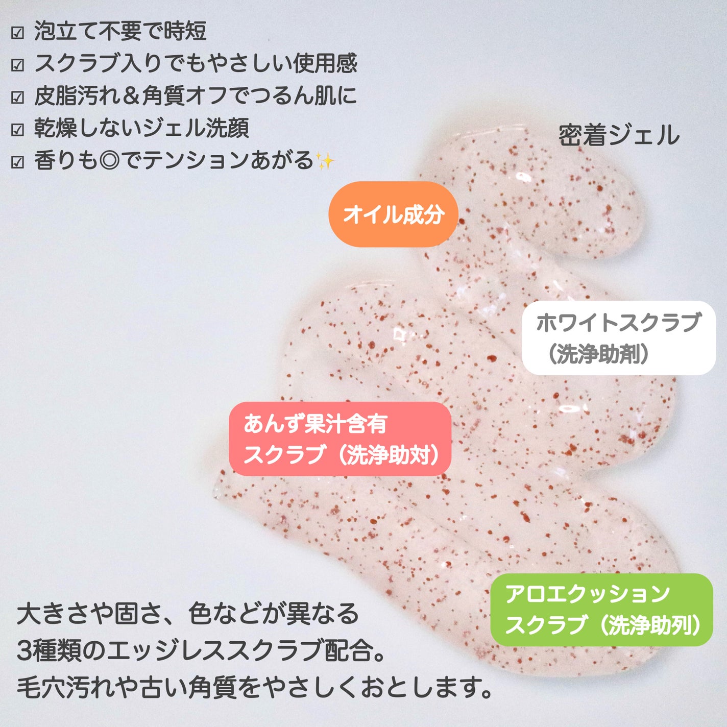 メルティクラッシュウォッシュ/UNLICS/洗顔フォームを使ったクチコミ(2枚目)