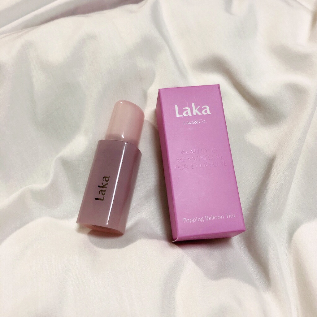 ポッピングバルーンティント/Laka/リップティントを使ったクチコミ（2枚目）