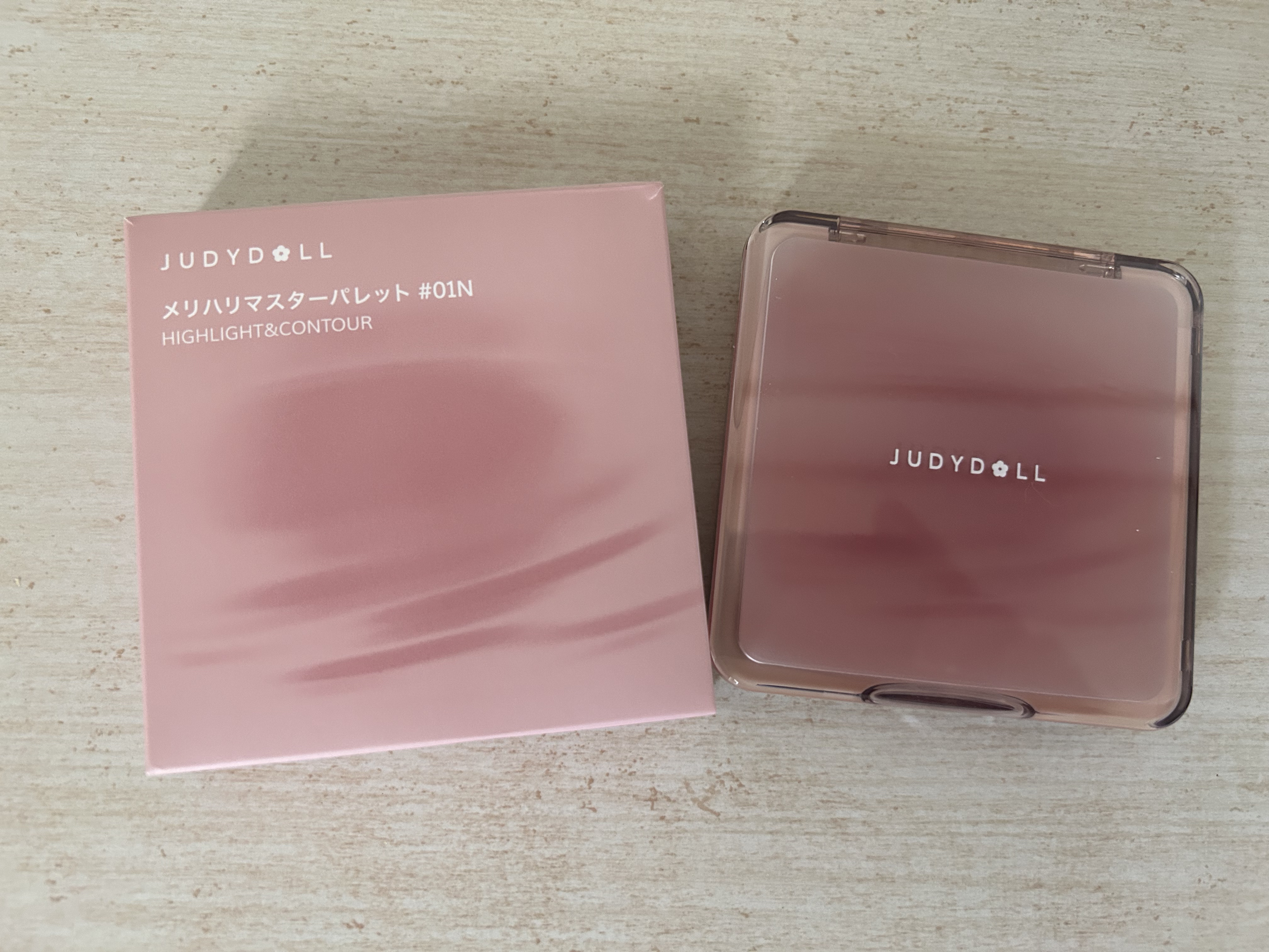 JUDYDOLL メリハリマスターパレット/JUDYDOLL/パウダーハイライトを使ったクチコミ（3枚目）