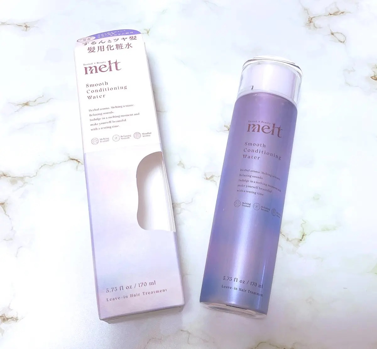 スムース コンディショニング ウォーター/melt/アウトバストリートメントを使ったクチコミ（1枚目）