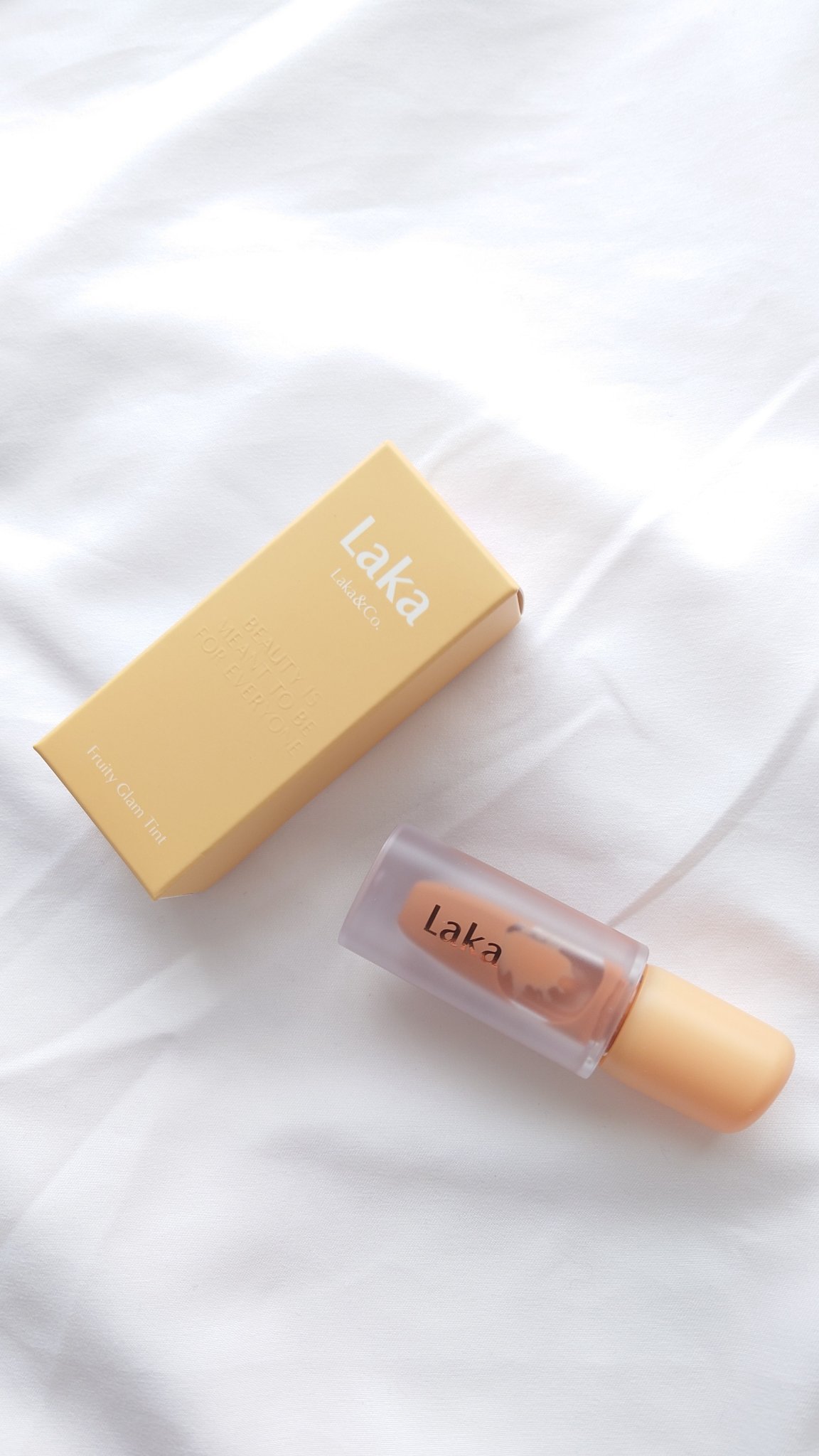 フルーティーグラムティント/Laka/リップティントを使ったクチコミ（1枚目）