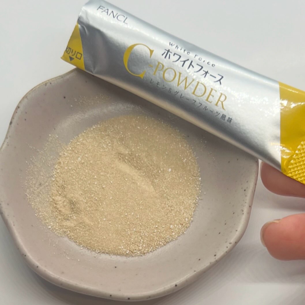 ホワイトフォース Cパウダー/ファンケル/美容サプリメントを使ったクチコミ（3枚目）