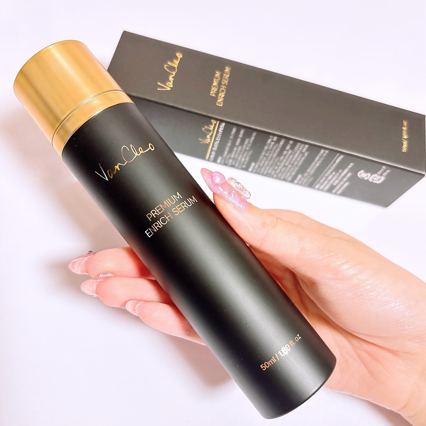 プレミアムエンリッチセラム/VanCleo/美容液を使ったクチコミ（2枚目）