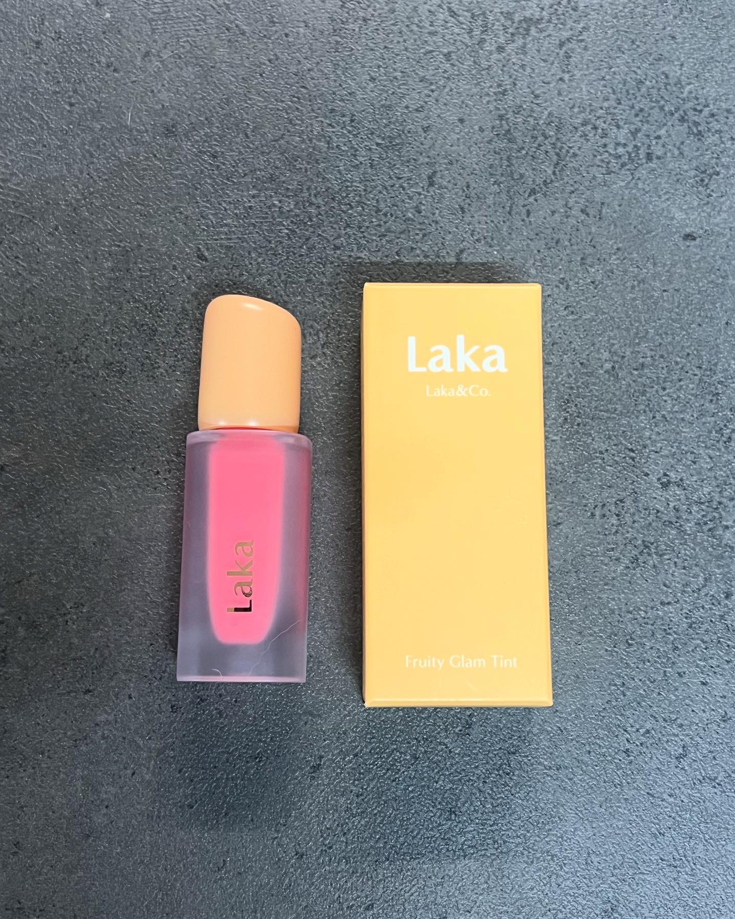 フルーティーグラムティント 119 ドリーミング/Laka/リップティントを使ったクチコミ（1枚目）
