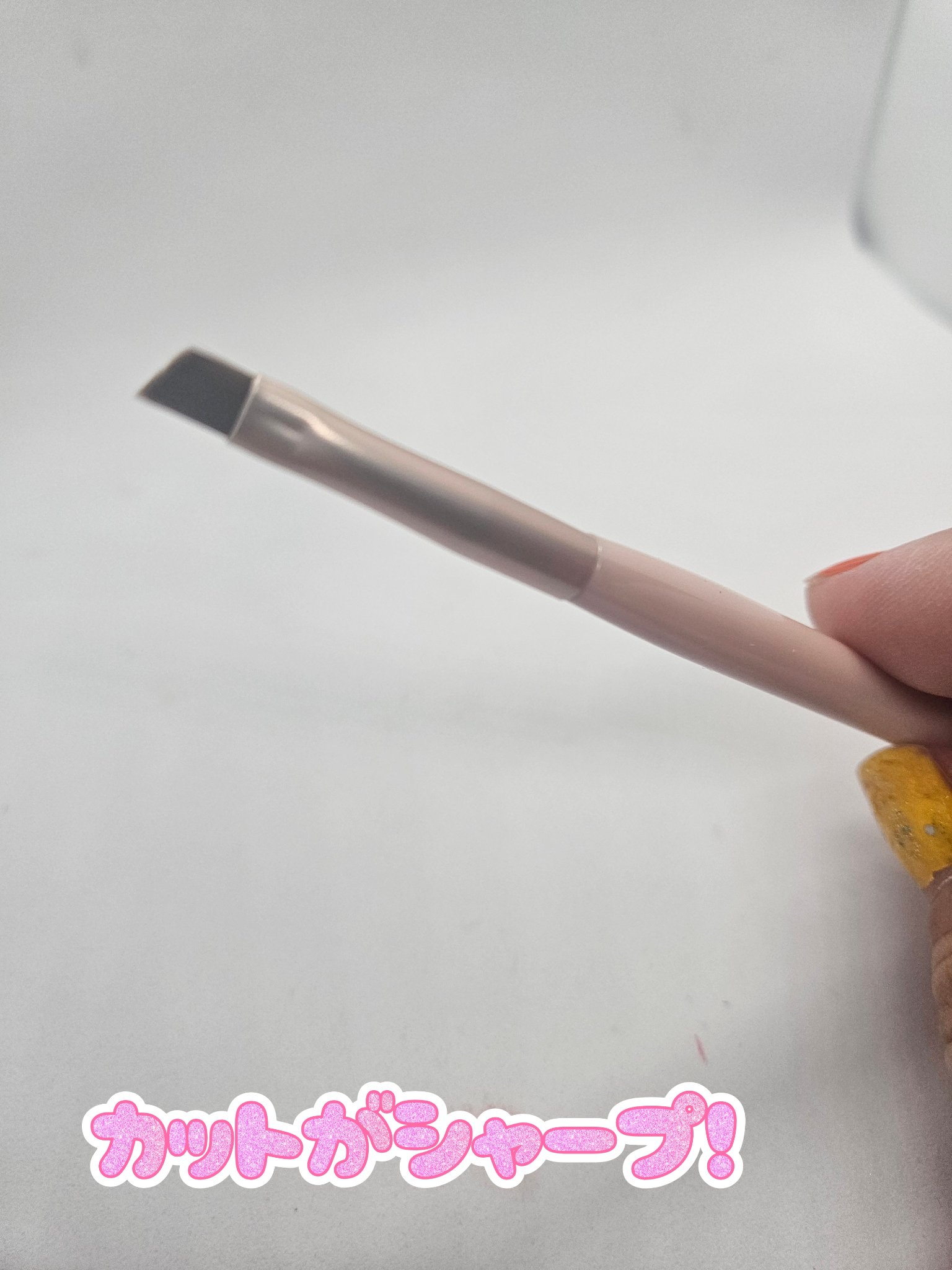 HANEN FUDE アイ シェーディング ブラシ/SHISEIDO/メイクブラシを使ったクチコミ（3枚目）