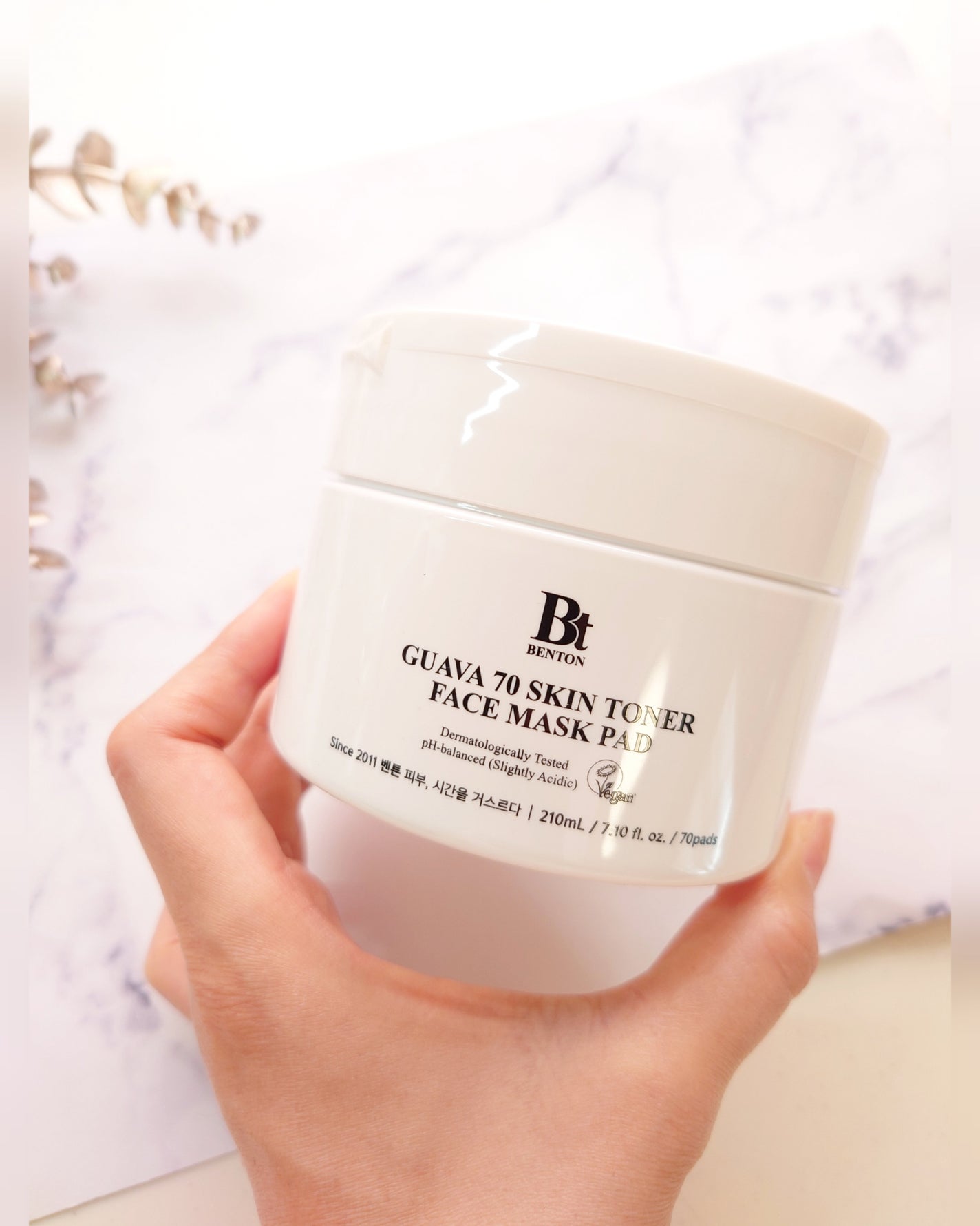 グアバ 70スキントナーパッド /BENTON/トナーパッドを使ったクチコミ(1枚目)