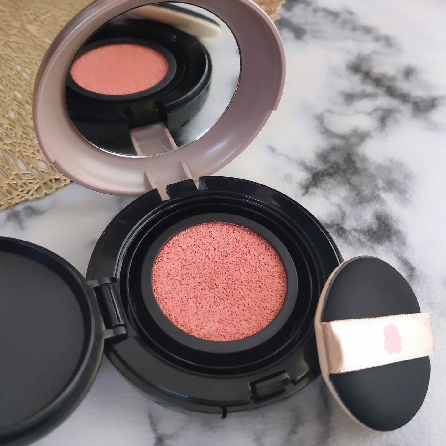 ステファニーピュアカラークッションチーク/ステファニー/リキッドチークを使ったクチコミ(4枚目)