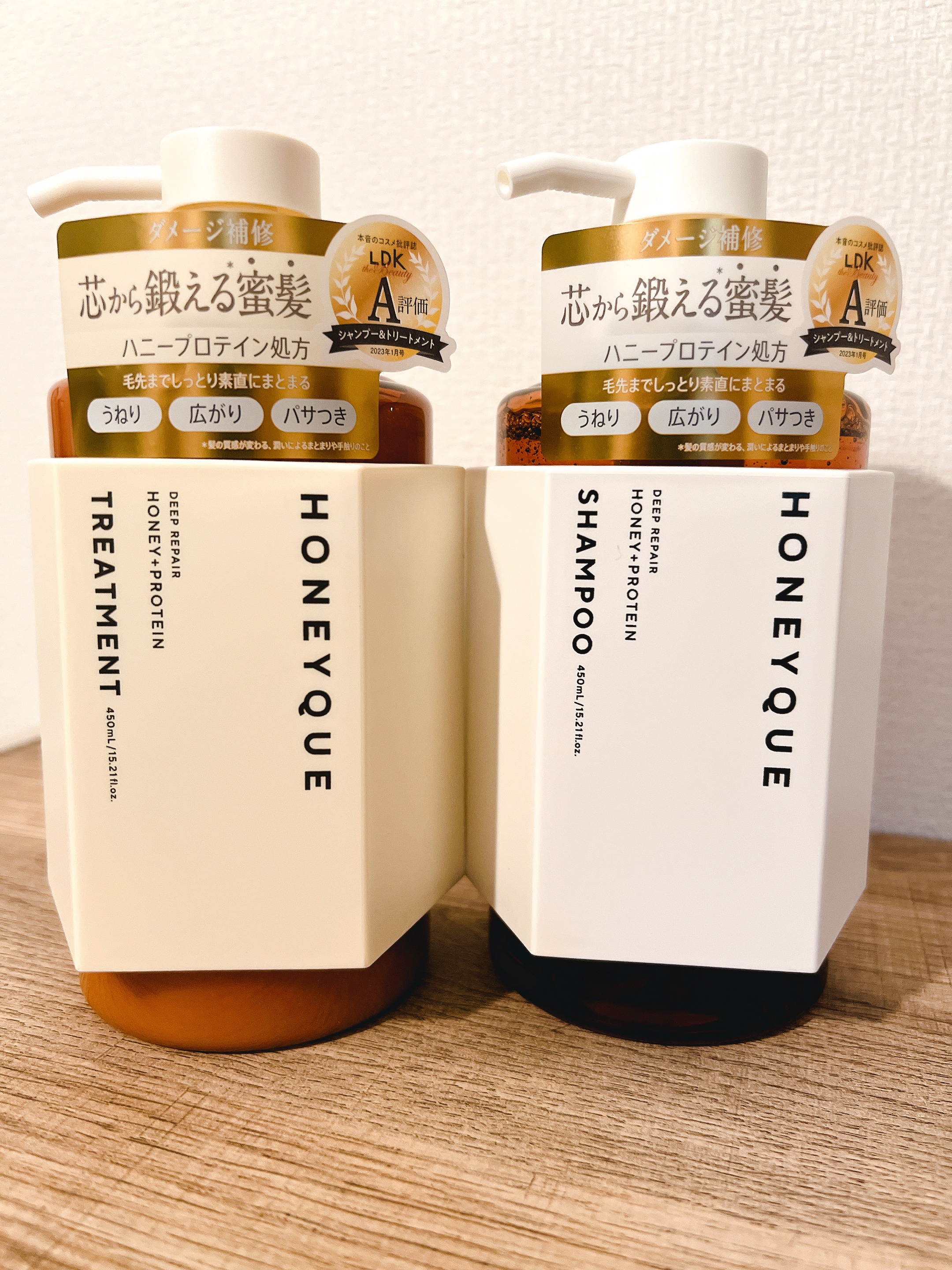 ディープリペア シャンプー モイスト／ヘアトリートメント モイスト/ハニーク/市販シャンプーを使ったクチコミ（1枚目）